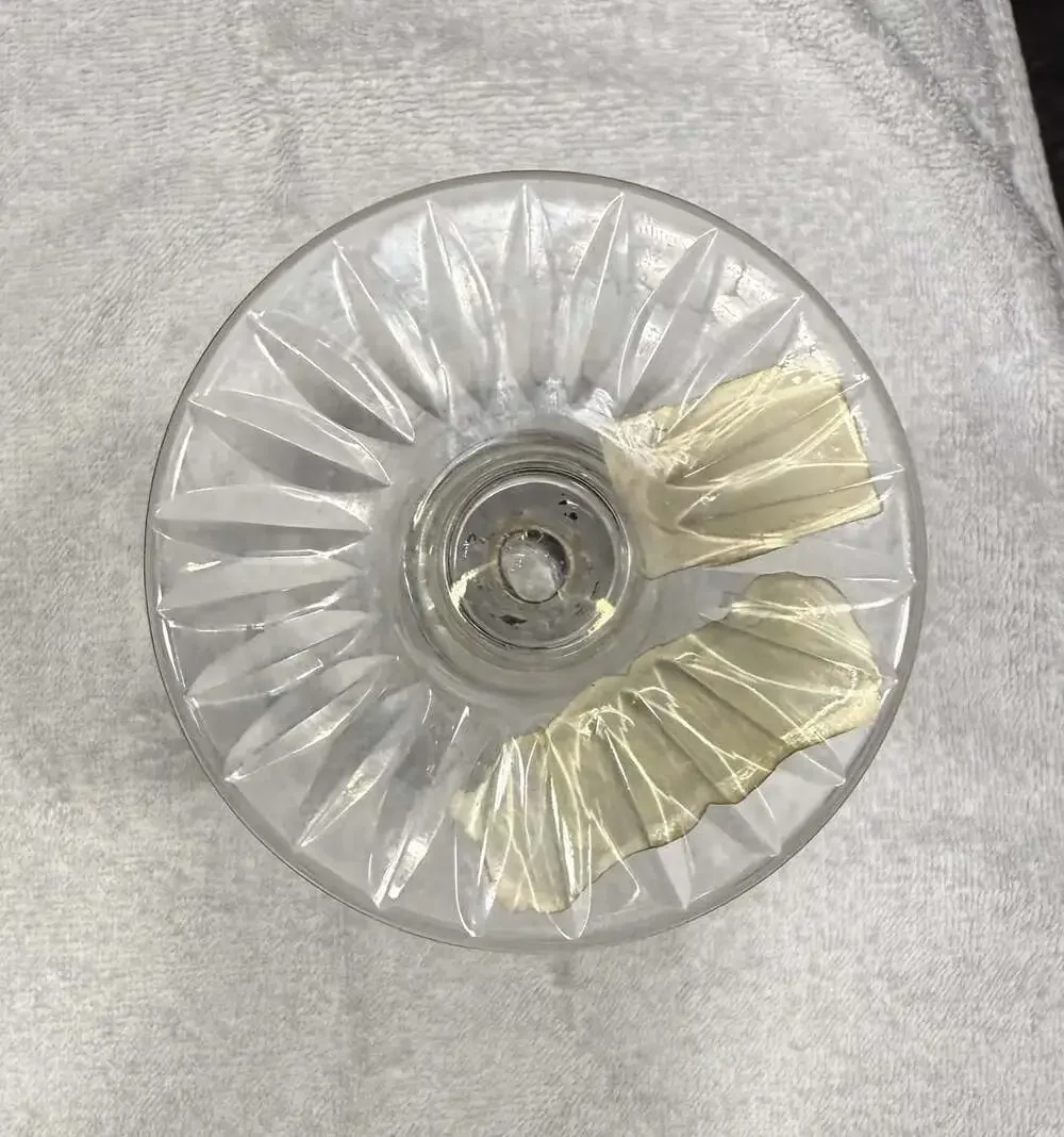 Castle Cut Crystal 9 Inch Footed Bud Vase